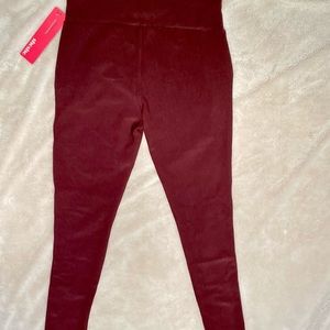 Nadene West - Burgundy Stretchy Pants
